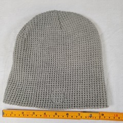 RVCA Unisex Knit Beanie Heather Gray One Size Slouchy Warm Comfort Casual