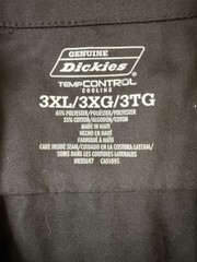 Genuine Dickies Men’s Temp-Control Cooling Long Sleeve Work Shirt