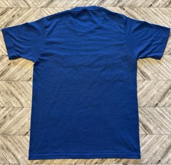 VTG USAF T-Shirt Mens Medium Blue Air Force USA Military Y2K Embroidered Logo