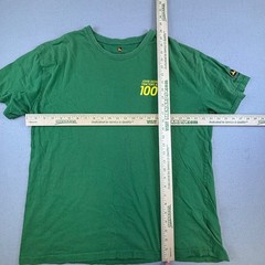John Deere Tractors Shirt At 100 Graphic Men’s XL Green The Legend Runs On Tee