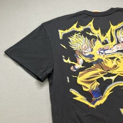 Dragon Ball Z Crew Neck Double Sided Graphic Print T-Shirt Black Men’s Size XL