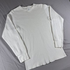 Vintage 1970s Heavyweight Cotton Military Thermal Hemingway Apparel Size Large