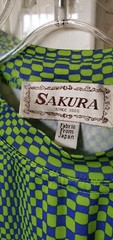 Sakura Japanese Shirt Blouse, Small-XSmall