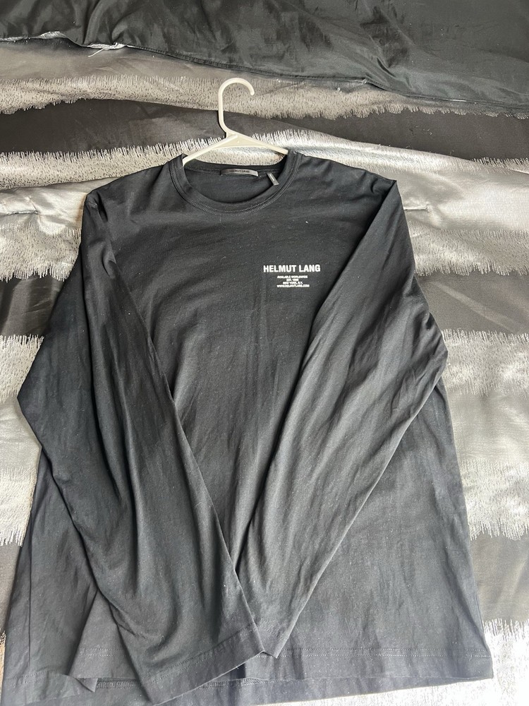 Helmut Lang Tee Long Sleeve Size Large