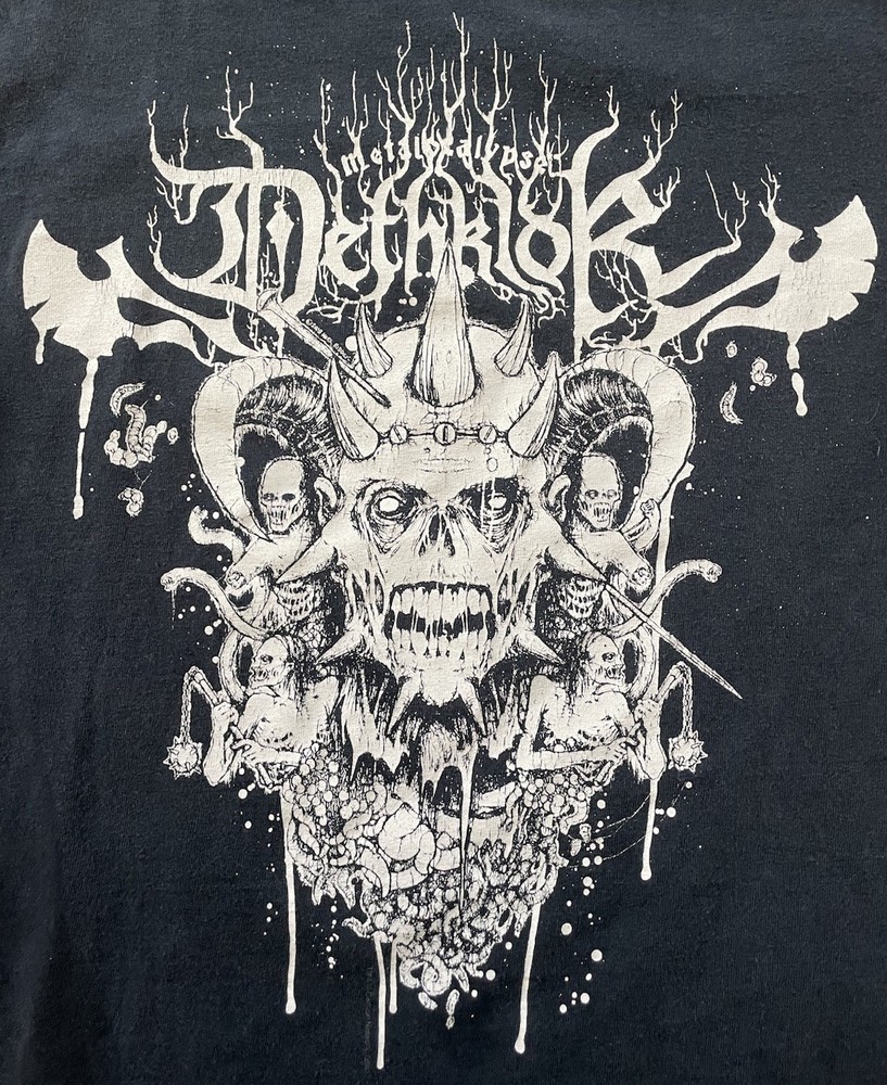 VTG 2008 Deathklok Metalocalypse Tour Shirt, Men’s XS/S, Adult Swim BrendonSmall