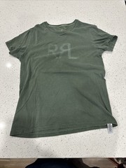 Double RL RRL Ralph Lauren T-Shirt Small S Back Hit Graphic Denim & Supplies Tee