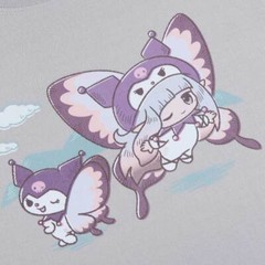Presale Bravely Default 10th Anniversary Airy Sanrio Kuromi T-shirt Unisex