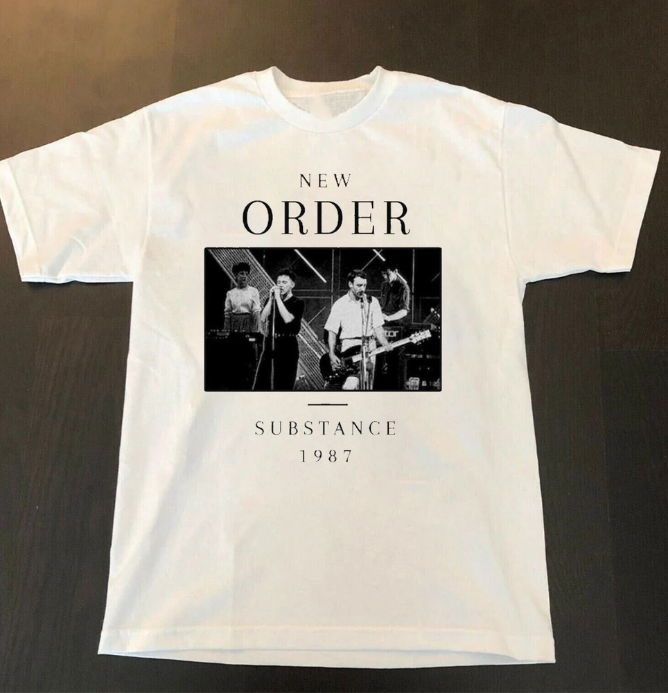 New Order Band Substance Album Short Sleeve Unisex T-Shirt ED207