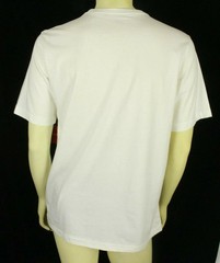Lands’ End Men’s Performance T Shirt White Short Sleeve Size M