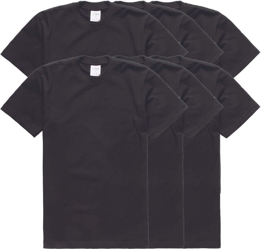 6 PACK Shaka Wear 7.5 oz Max Heavyweight Short Sleeve T-Shirt