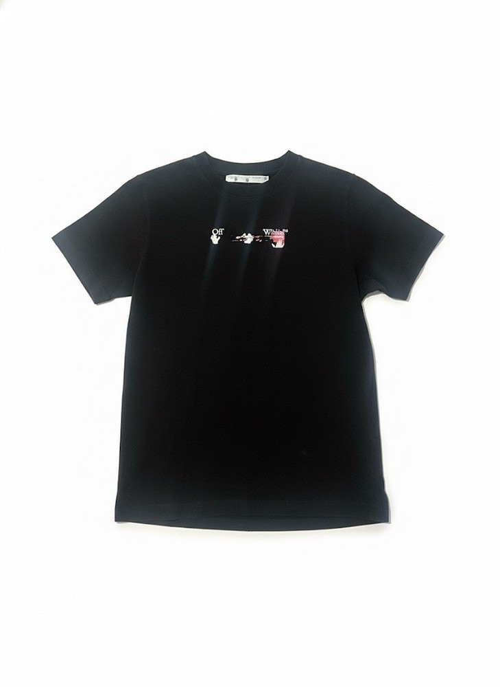 Exclusive Las Vegas Pink Acrylic Off White Tee Shirt Size Like Large