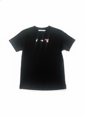 Exclusive Las Vegas Pink Acrylic Off White Tee Shirt Size Like Large