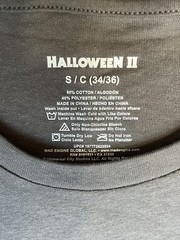 Halloween II Michael Myers Slay All Day Gray Graphic Cotton Knit Tee M