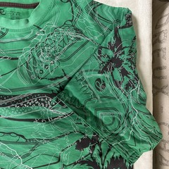 VTG Request Men’s Graphic Embroidered Green Tshirt Big & Tall 4XL Short Sleeve