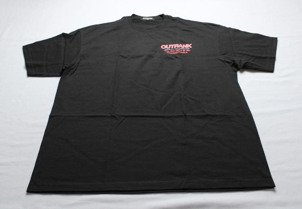 Outrank Unisex Adult’s Above All Competition Heavy Tee EJ3 Black Size 2XL NWT