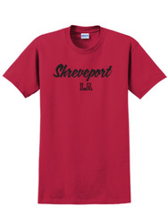 Shreveport, Louisiana State T-Shirt Short Sleeve Graphic Tee Unisex apparel