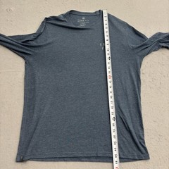 Free Fly Tee Graphic T Shirt Mens XL Long Sleeve Performance Stretch Comfort