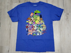 Nickelodeon Cartoons T-Shirt Official Characters Adult sz XL men women