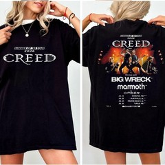 Creed Summer of ’99 Tour 2026 Tee, Retro Creed Rock Band Tour T-shirt, for Fans