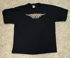 VTG Half Shell Raw Bar Key West, FL T-Shirt |Biker Babe Graphic “Eat It Raw” XL