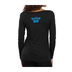 Pokemon Center Pokemon GO Team Mystic Scoop Neck T-Shirt