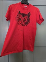Alice in Wonderland Cheshire Cat Single Stitch T-Shirt Vintage 90s Sz M Stedman