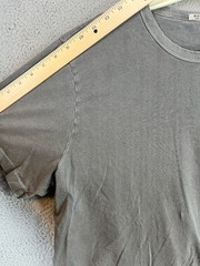 Buck Mason T Shirt Mens Extra Large Gray Minimalist SLIM FIT Crew Neck USA