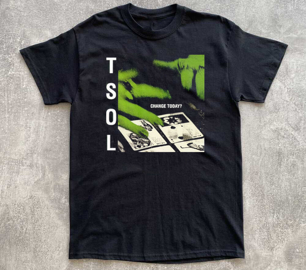 T.S.O.L. Band Change Today Album T Shirt Full Size S-5XL Gift Fan AQ505