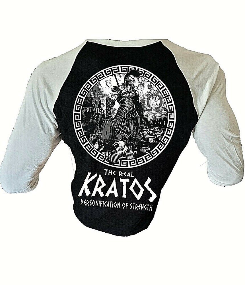Iron Gods Kratos Workout T-Shirt, Mens Gym Shirt, Gym Clothing, Gym Outfit, Gym