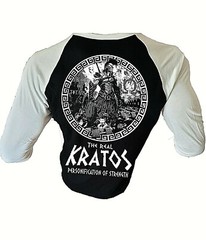 Iron Gods Kratos Workout T-Shirt, Mens Gym Shirt, Gym Clothing, Gym Outfit, Gym