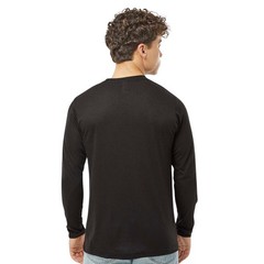 Gildan Men’s Poly-Rich Long Sleeve T-Shirt Crewneck Tee Shirts