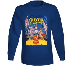 Oliver And Company 80s Animated Musical Family Movie T Shirt