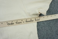 Urban Outfitters FILA Pierre Cardin T Shirt Mens Small Ivory Target Graphic