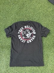 TRUE RELIGION BUDDHA Designer Graphic T-shirt, LARGE Gently Worn