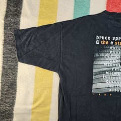 Vintage 1990s Bruce Springsteen & The E Street Band 1999 Tour Shirt XL Black
