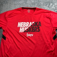 ProEdge Nebraska Huskers T-Shirt XXL Men’s Red Football Sportswear