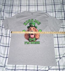 Way To Celebrate St Patrick’s Day T-Shirt Men Light Grey Size L NWOT