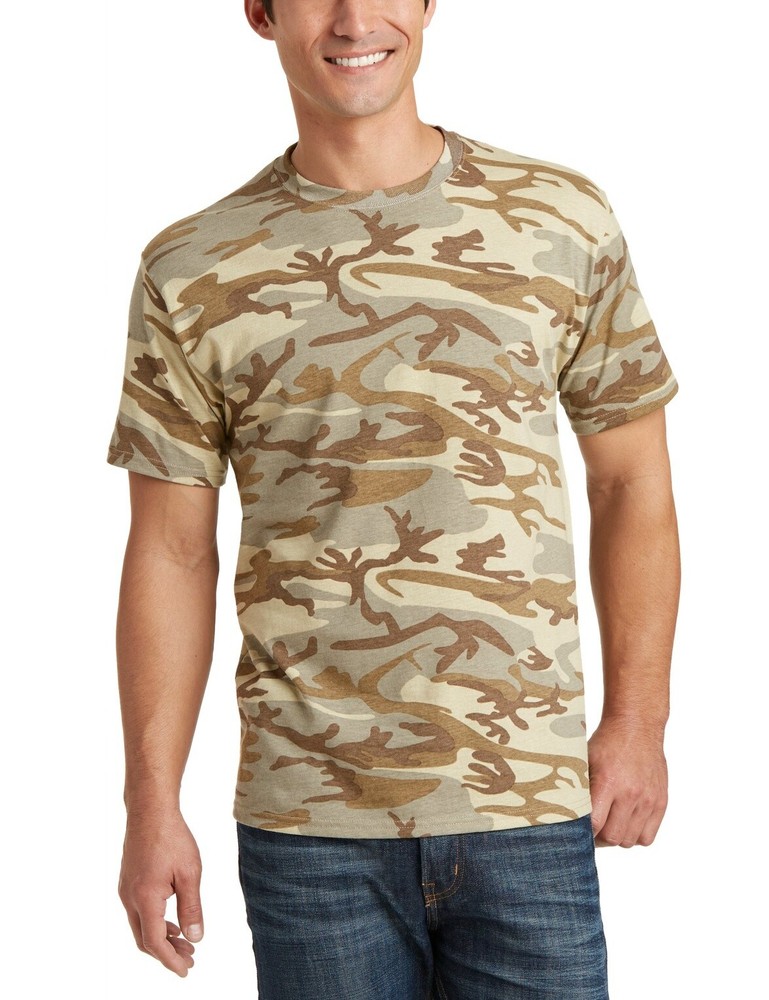 Just Blanks Men’s Core Camo Crew Neck T-Shirt – JBPC54C