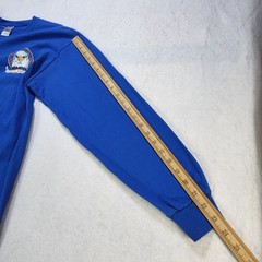 USPS Mail Handler T Shirt Blue Long Sleeve Postal Worker Eagle Logo Tee LG