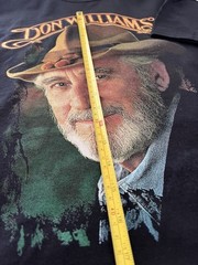 DON WILLIAMS The Gentle Giant Double Sided XL Crewneck T-Shirt Country Music