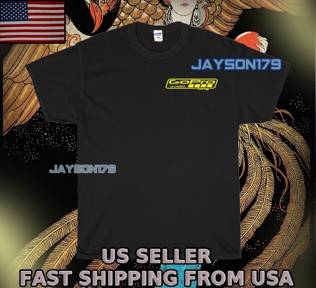 NEW SHIRT GOPRO HERO RACING LOGO UNISEX T-SHIRT FUNNY MEN’S SIZE S-5XL