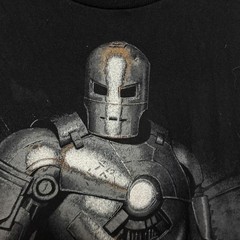 【IRON MAN】 00s MARVEL COMICS Mark1 T-Shirts 2008 アイアンマン グラフィックTシャツ S-5822