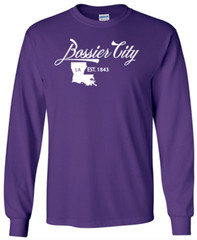 Bossier City Louisiana T-Shirt Long Sleeve Graphic tee
