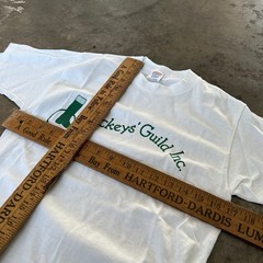 Vintage jockey’s Guild Inc. T-shirt medium single stitch jerzees Read” Vtg 80s