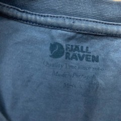 Fjallraven Shirt Small Blue Preppy Performance Casual Hiker Trekker Outdoors Men