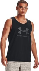 Under Armour Men’s UA Vest Sportstyle Logo Activewear Gym Tank Top Black S M L