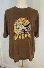 Vintage Hawkman DC Comics Originals T-Shirt Tee Brown 2XL XXL guc