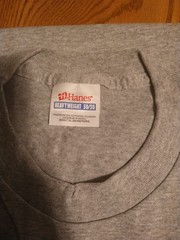 Vintage Hanes Heavyweight 50/50 Blank Men’s T-Shirt Size XL Red, Gray,Blue,Green