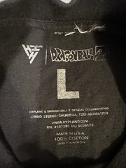 Dragon Ball Z x Hypland Vegeta Saiyan Graphic T-Shirt Mens Size Large Cropped