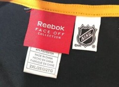 Boston Bruins NHL Reebok Face Off Collection Long Sleeve Team T Shirt 2XL T2